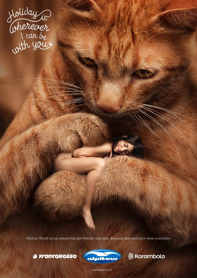 Alpitour World: Hugs - cat