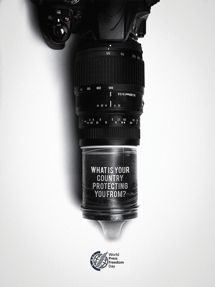 World press freedom day: Camera