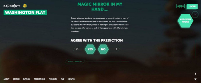 Kaspersky: Earth 2050, Washington Flat