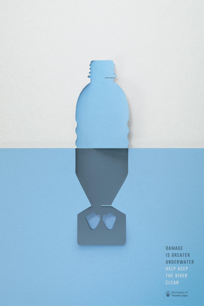 Municipality of Vicente Lopez: Underwater Damage, Bottle