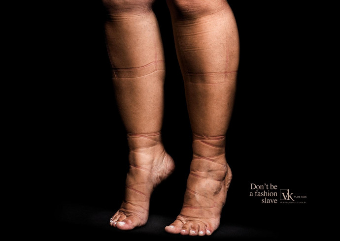 VK Moda Plus Size: Feet