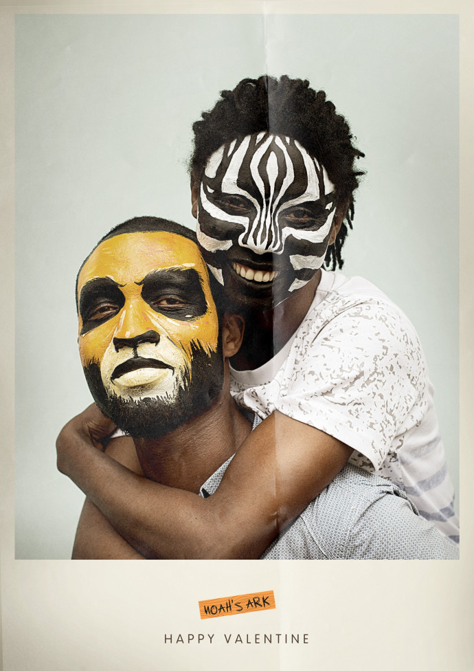 Noah's Ark: Lion & Zebra