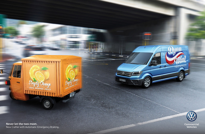 Volkswagen: Never let the two meet, 3