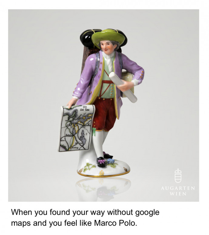 Augarten Porzellan: Porcelain Memes (Marco Polo)