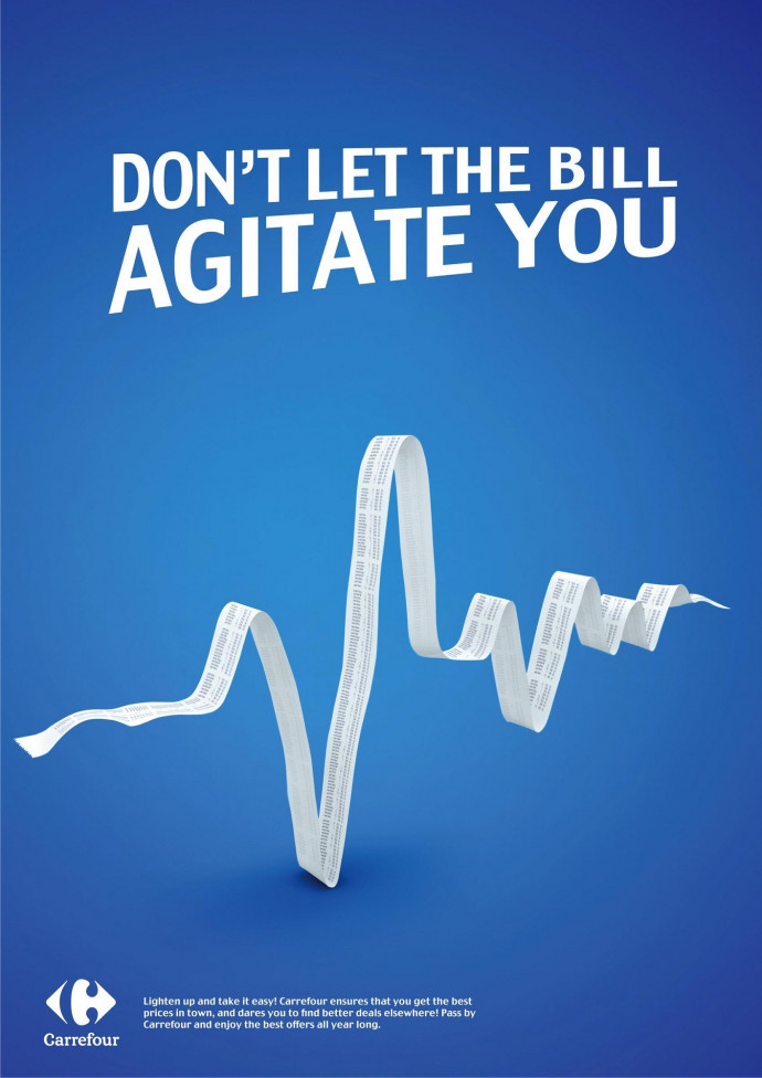 Carrefour: Don't Let The Bill Scare You, 3