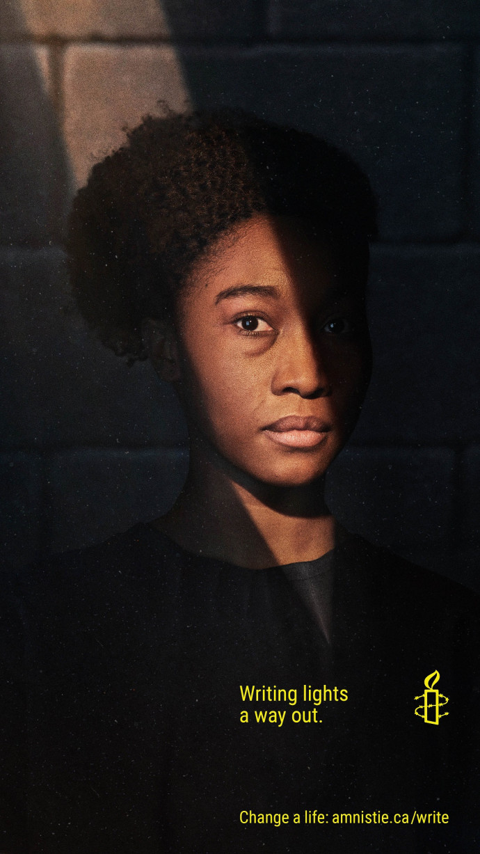 Amnesty International French Canada: Writing Lights a Way Out, 1