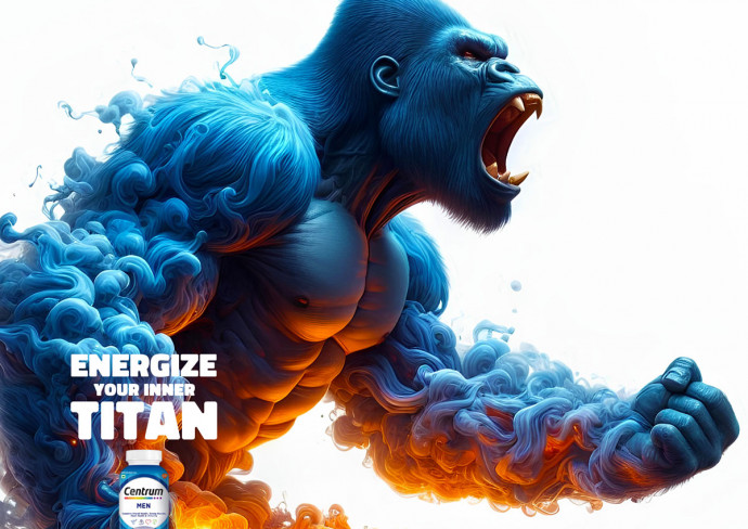 Centrum: Energize Your Inner Titan, Gorilla
