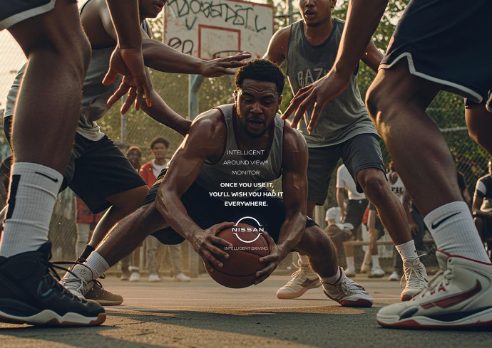 Nissan: Tight Spaces, Basketball Shooter