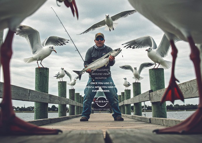 Nissan: Tight Spaces, Fisherman