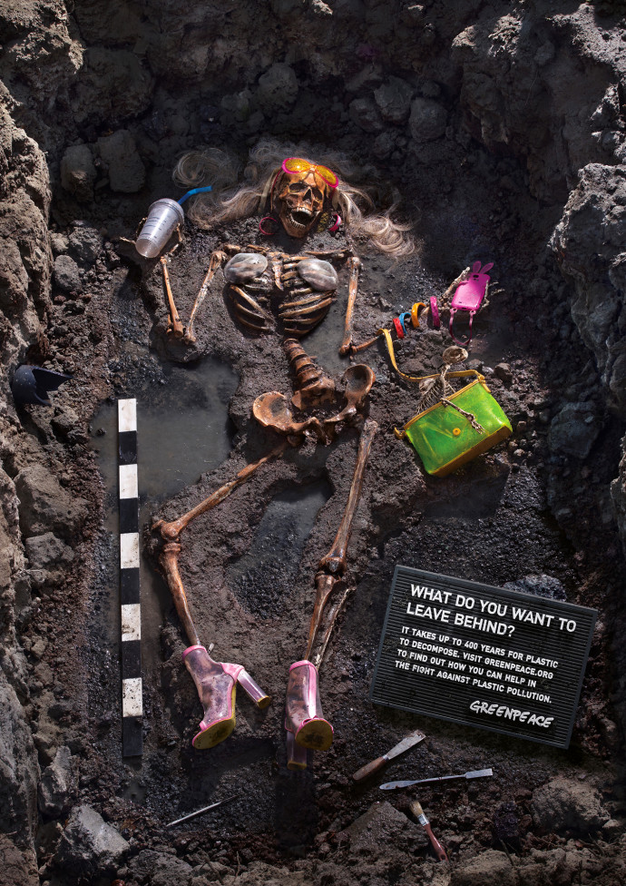 Ad of the Day | Greenpeace: Plastic Legacy, 1