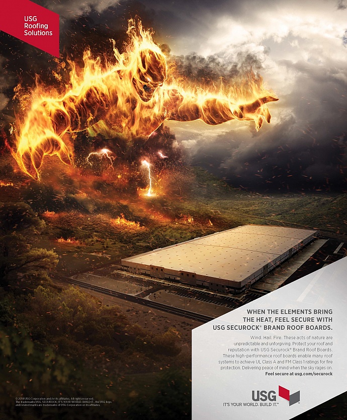 USG Corporation: Fire