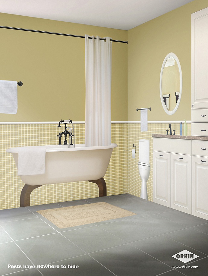 Orkin Pests Control: Bathroom