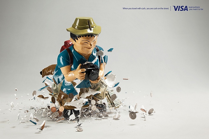 Visa: Piggy bank, 3