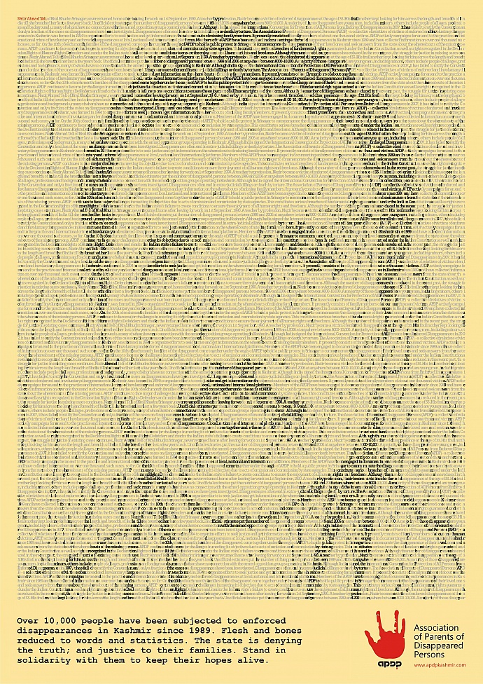 Association of Parents of Disappeared Persons: Disappeared Kashmiris, 1