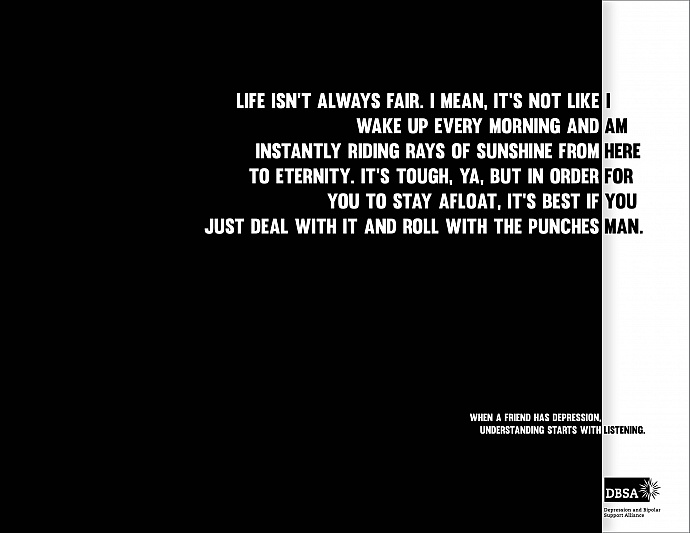 Depression and Bipolar Support Alliance: Here for you