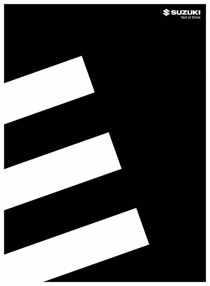 Suzuki: Text or drive, 1