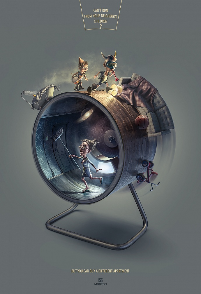 Morton: Hamster wheel - children