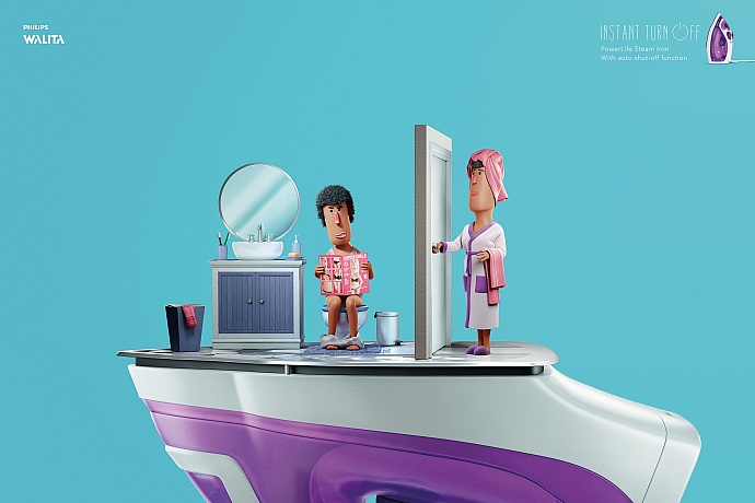 Philips Walita: Instant turn off, 2