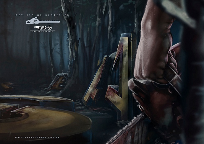 Cultura Inglesa English Courses: Chainsaw