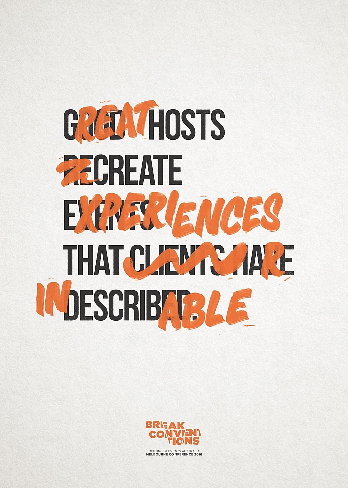 Meetings and Events Australia: Break Conventions - Rewrite