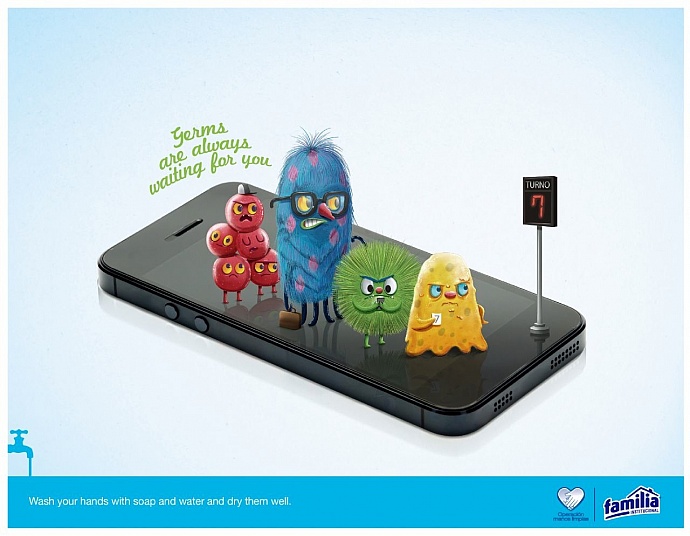 Familia / Operation Clean Hands: Germs, 3