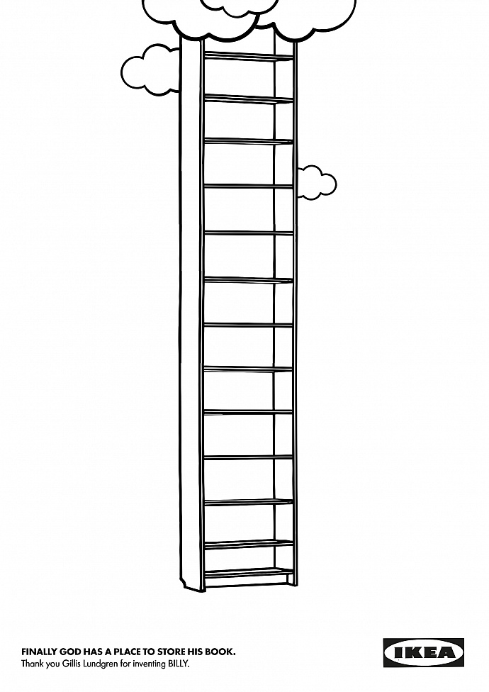 IKEA: Obituary - shelf to heaven