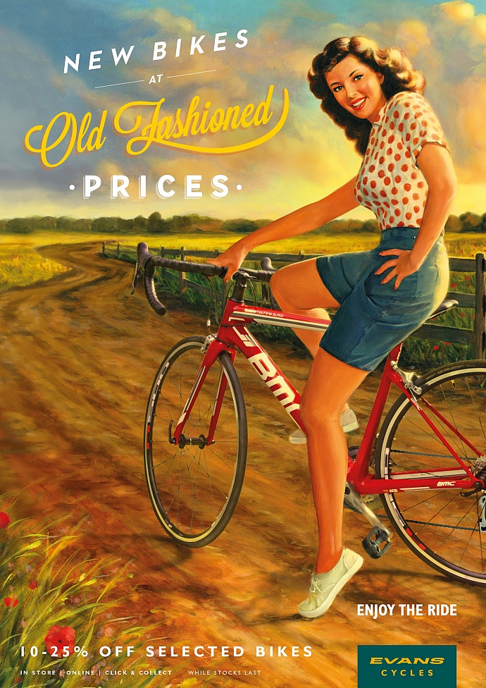 Evans Cycles: Girl