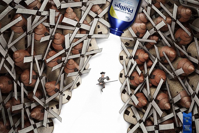 Phillips' Milk of Magnesia: Don Quijote