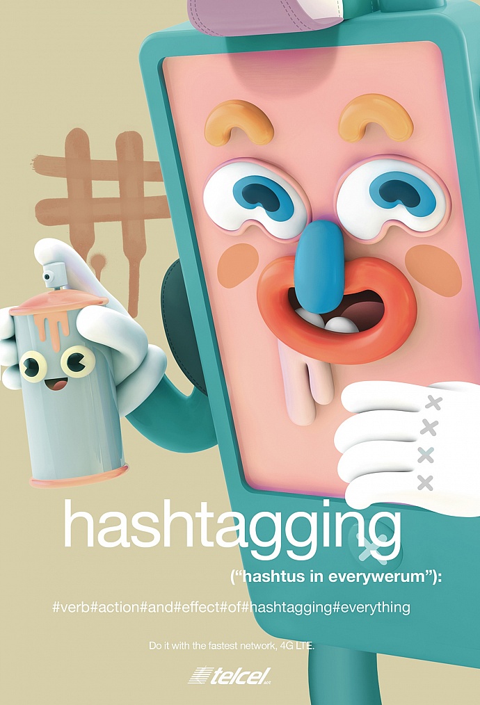 Telcel: Hashtag
