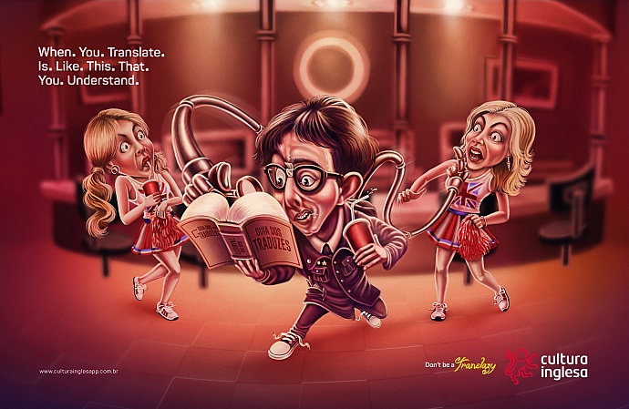 Cultura Inglesa: Don't be a Translazy, 2