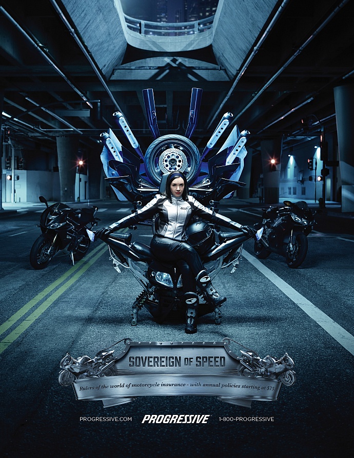 Progressive Insurance: Throne, 3