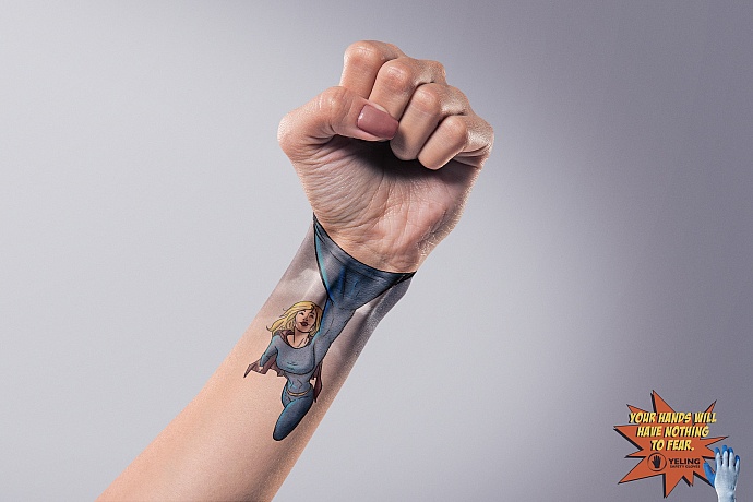 Yeling Safety Gloves: Arm, 3