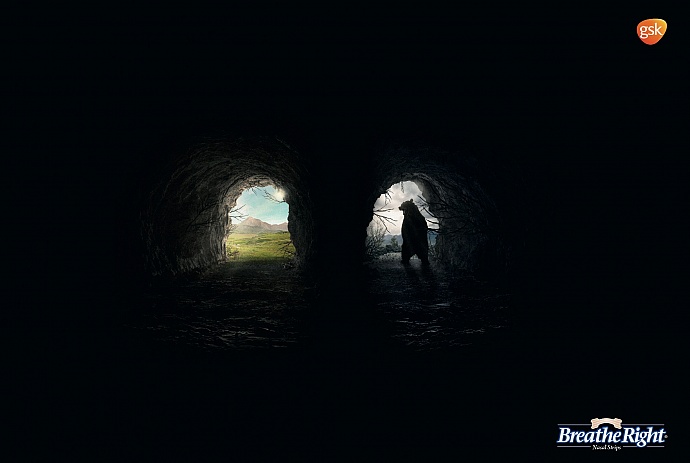 Breathe Right Nasal Strips: Tunnel, 1