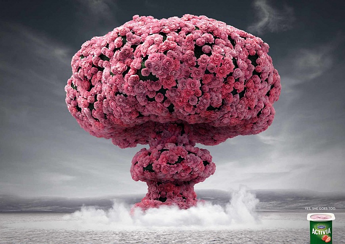 Activia: Flower bomb