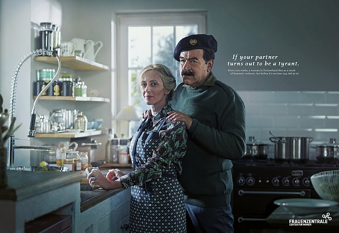 Frauenzentrale Zurich: Saddam