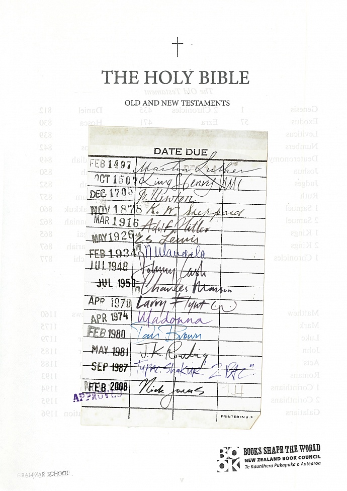 New Zealand Book Council: Bible