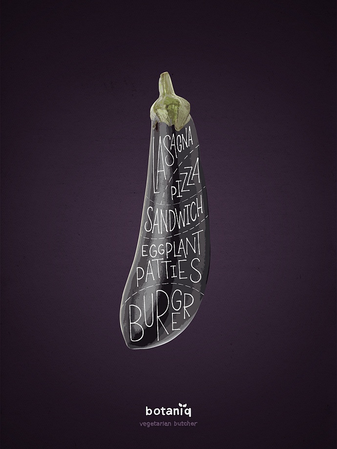 Botaniq Vegan & Vegetarian Restaurant: Eggplant