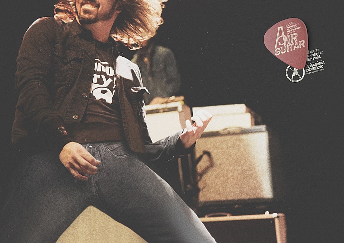 Academia do Rock Music School: Dave Grohl