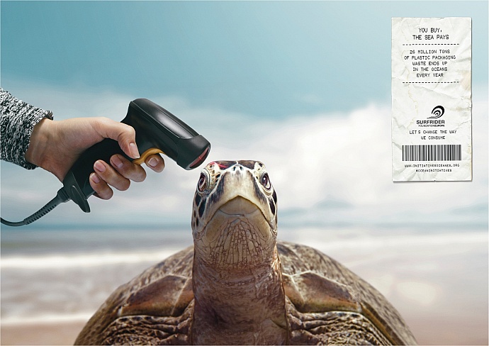 Surfrider Foundation: Barcode scanner, 3