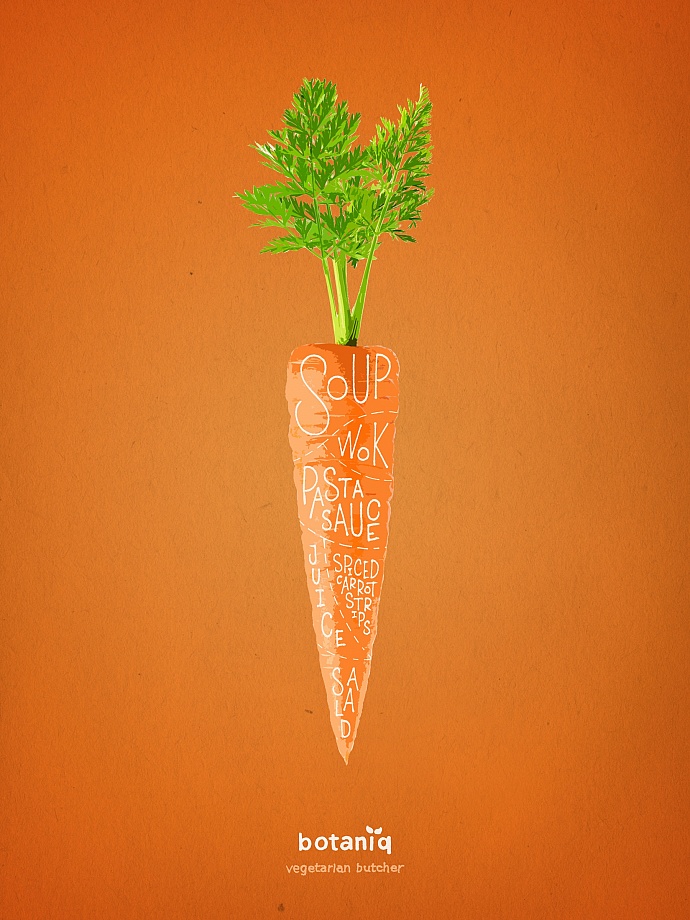 Botaniq Vegan & Vegetarian Restaurant: Carrot