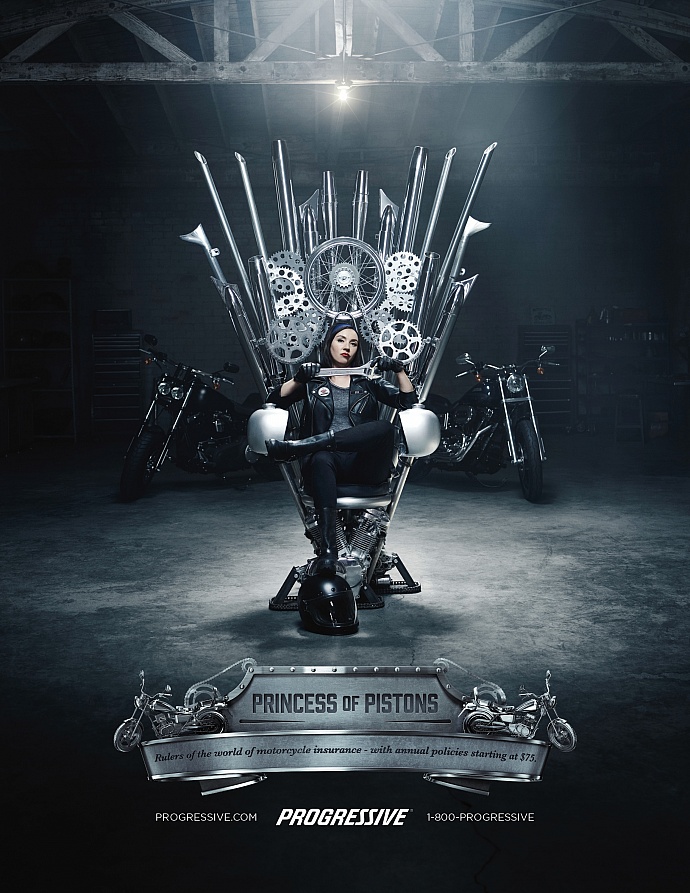 Progressive Insurance: Throne, 2