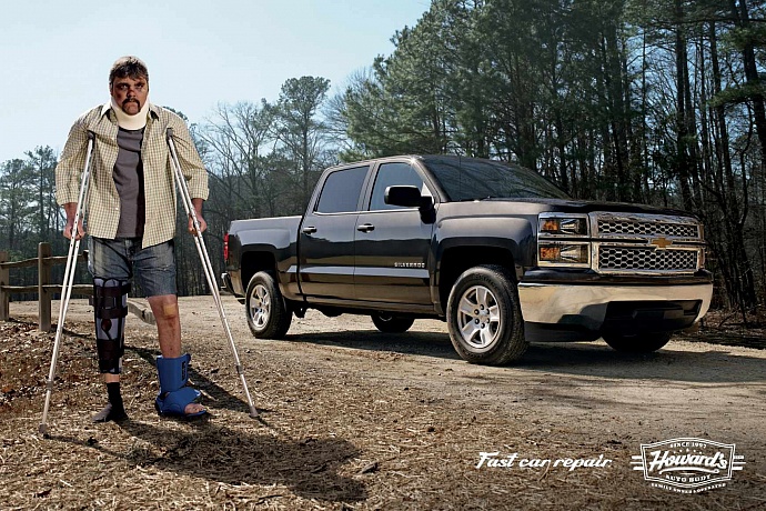 Howard's Auto Body: Truck
