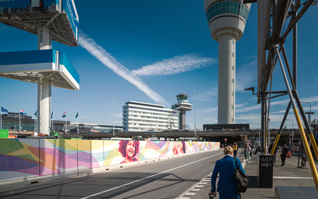 Wink and Straat Museum Unveil 690 Metres of Street Art at Amsterdam Airport Schiphol