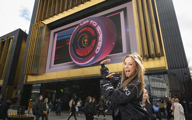 Global Fuels F1 Podcast Up to Speed with Dynamic 3D Outdoor Campaign