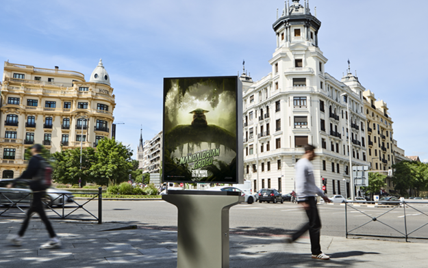 The Force of Star Wars Arrives on the Streets of Madrid