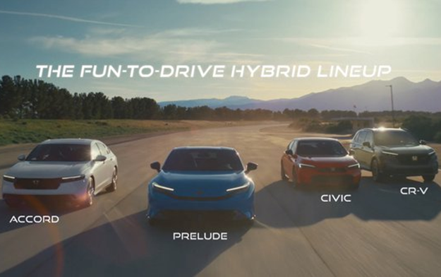 New Honda Brand Campaign Showcases the Racing Spirit Inside Every Fun-to-Drive Honda Hybrid