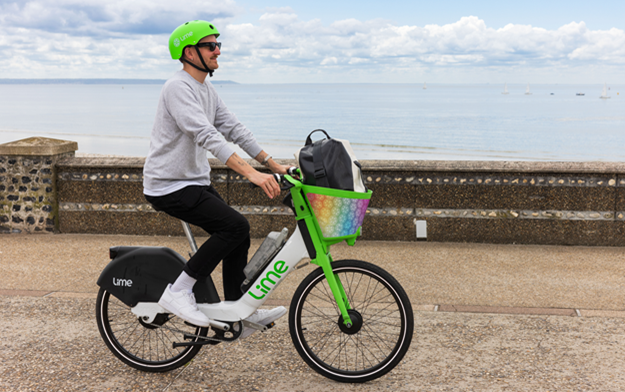 Lime Supports Movement and Connection  With "Pride in Motion"
