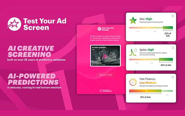 System1 Launches Test Your Ad Screen: AI Creative Screening Trained on Millions of Human Emotional Responses
