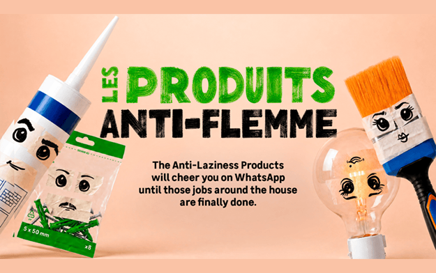 Leroy Merlin Launches the "Anti-Laziness" Range With 4,000 Products