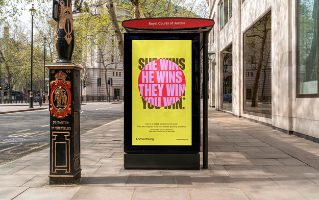 Outvertising Highlights Queer Workplace Inclusion in Bold, Colourful Campaign from Hijinks